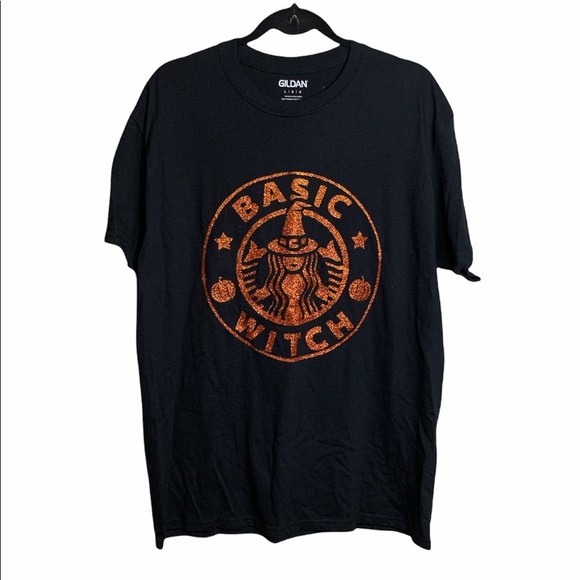 Basic Witch T-shirt Custom Glitter NWT mult sizes - Picture 12 of 12